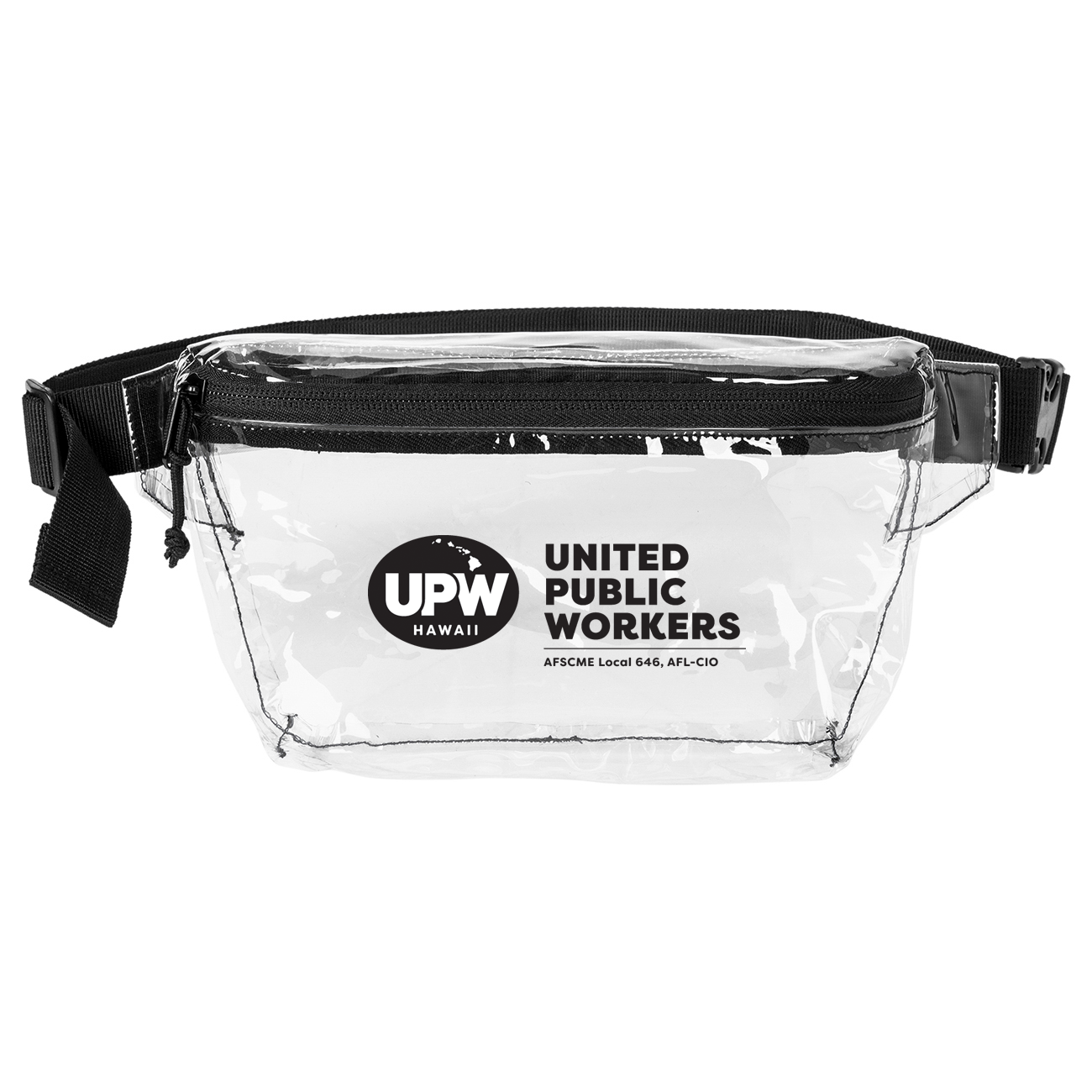UPW PVC Fanny Pack Clear (BG930)