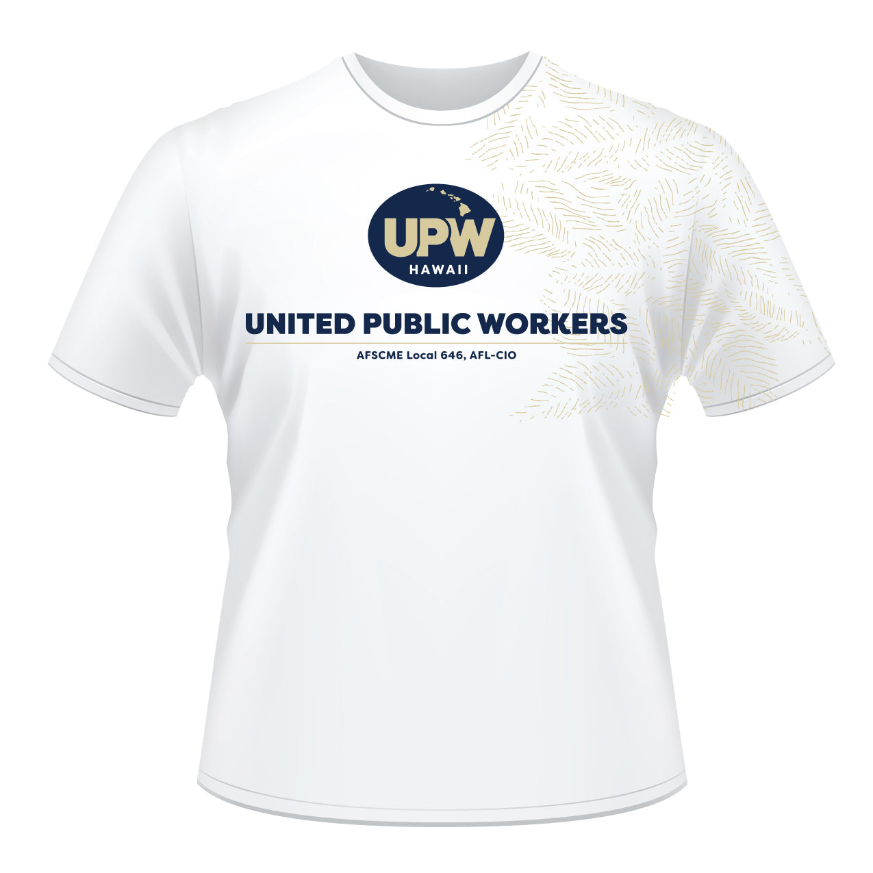 UPW Lifestyle Tee - White (N3142)